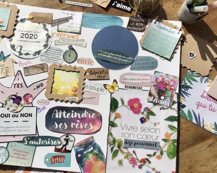 vision board